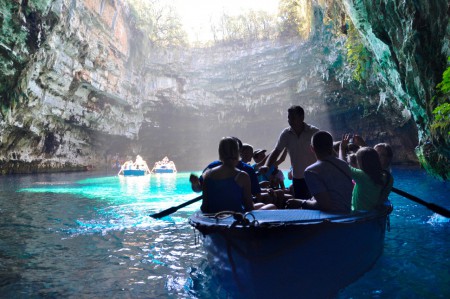 Melissani Mağarası, Kefalonya